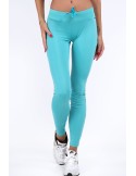 Mint fitted sports leggings MR11025 - Online store - Boutique